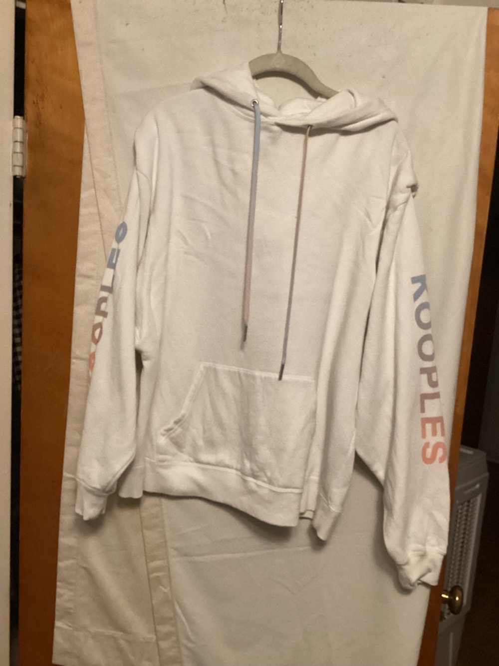 The KOOPLES  Athletic  adept Paris  FR hoodie with logo at back and arm  SZ 1